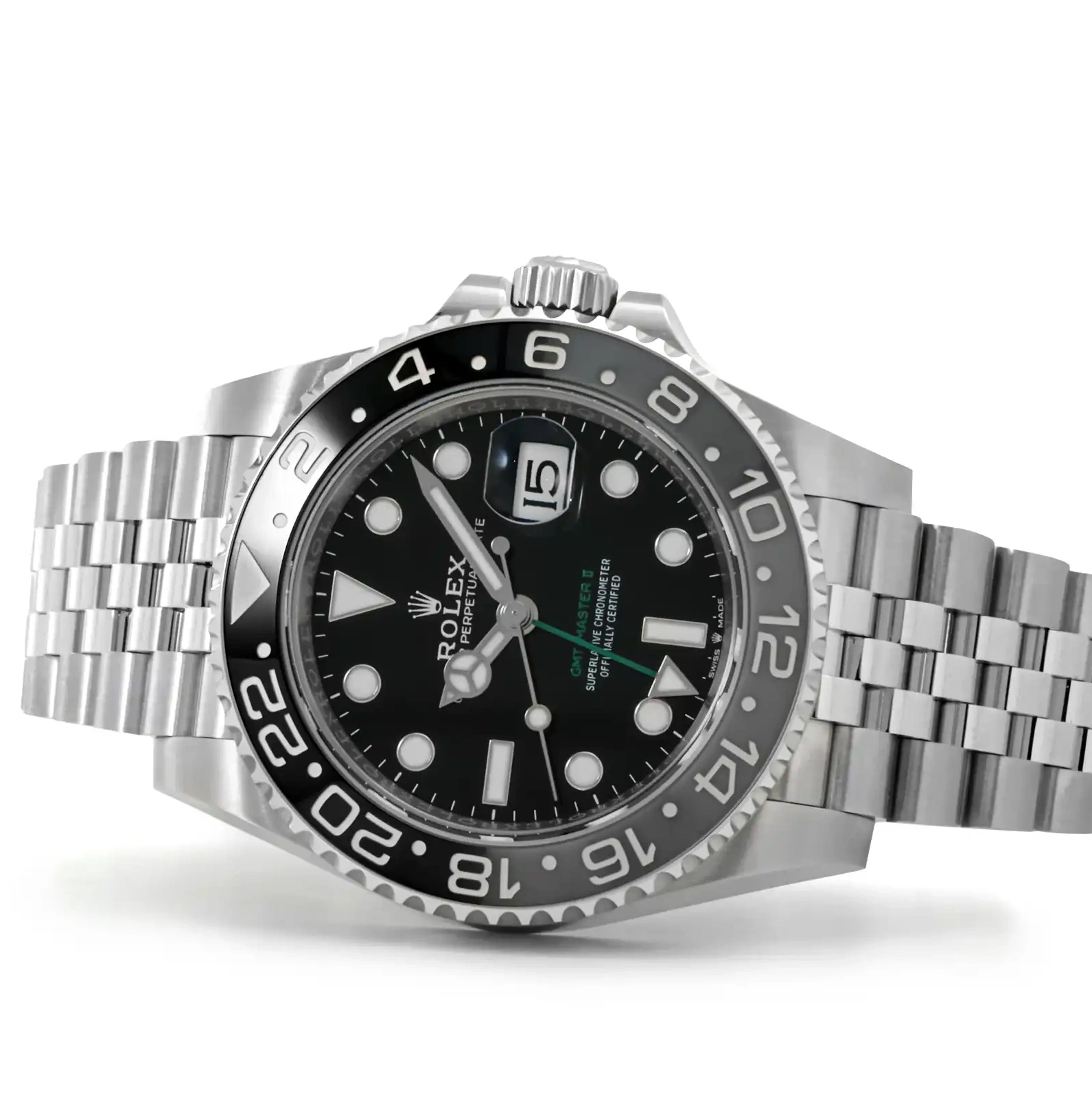 Prestigious Jewelers 126710GRNR II Yes Rolex GMT-Master 0712